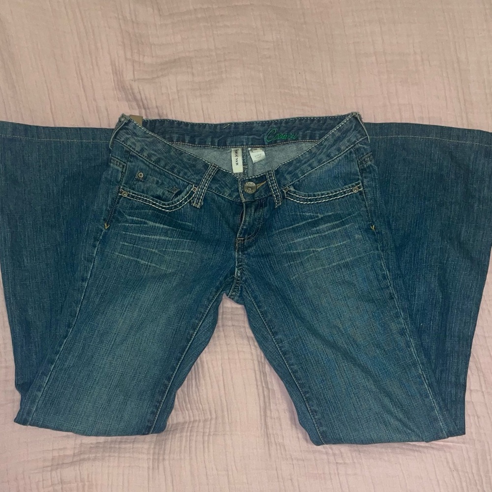 Stylish Blue Flare Jeans for Women